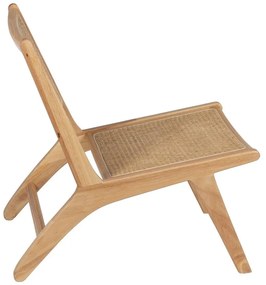 Fotoliu în culoare naturală țesut – Ixia