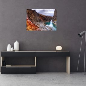 Tablou - Canionul Studlagil (70x50 cm)