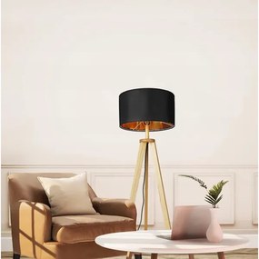 Lampă de podea 1xE27/40W/230V neagră