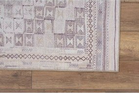 Covor SOUL CHENILLE, 75x150 cm, forma dreptunghiulara, poliester, bej,