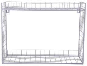Raft mov etajat din oțel 40 cm Reja – PT LIVING
