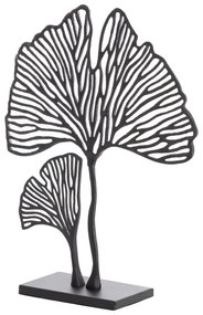 Statuetă din metal (înălțime 48 cm) Leaf – Light &amp; Living