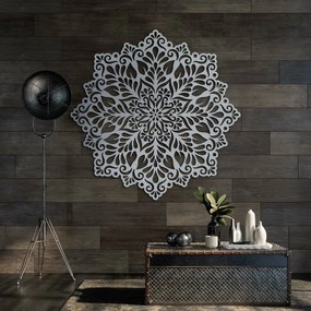 DUBLEZ | Tablou din lemn pentru perete - Mandala Fericirii