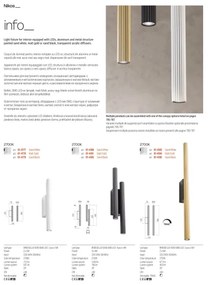 Redo NIKOS 01-3859 - Lampă suspendată LED pe cablu, 8W, 230V, 3000K, CRI 90, Ø 6 cm, alb