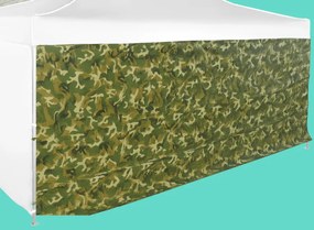 Perete lateral  4,5m pentru cort, Camuflaj