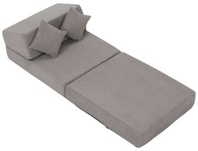 Scaun pliant/saltea PELOS, gri