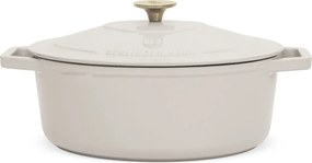 Oală fontă ovală 32 cm Sahara Berlinger Haus BH 8967, emailată, cu capac