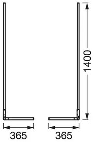 Ledvance - Lampă de podea SMART+ LED RGBW dimabilă 14W 230V Wi-Fi+DO