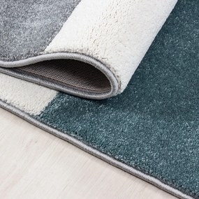 Covor tip traversă albastru/gri 80x300 cm Hawaii – Ayyildiz Carpets