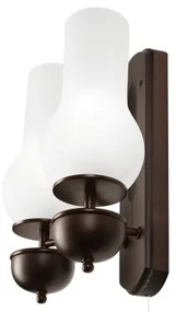 Aplică Brilagi COTTAGE 2xE14/40W/230V fag/alb