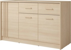 Comoda CANADA CD11, stejar riva, PAL laminat, 150x42x94 cm