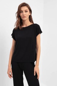 Pijamale femei NATHALIE din bambus L Negru / Black