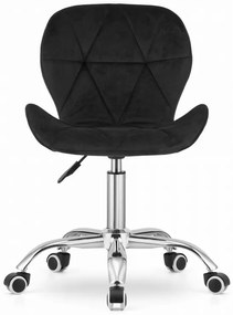 Set pentru birou masa de birou TAYLOR SONOMA 100x50 cm + scaun de birou AVOLA VELVET negru