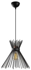 Lustră metalică Opviq lights Rosalia, negru