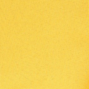 Scaun de masa pivotant, galben, material textil 1, Galben