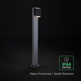 Lampă de exterior 1xGU10/10W/230V IP44 80 cm neagră