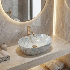 Lavoar pentru blat Rea Amelia Ruststone 48