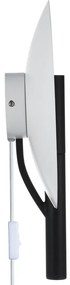Aplica de perete ambientala design nordic Furiko negru/alb