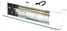 Incalzitoare Terasa infrarosu - GAMA 2000 W - pt. 10 mp - Alb - IP65 - Lampa incalzire, lungime scurta unda cu halogen