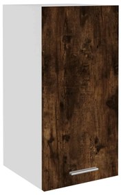 826620 vidaXL Dulap suspendat, stejar fumuriu, 29,5x31x60 cm, lemn prelucrat