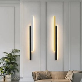 Aplica Led, Elit'S, Negru-Gold, Esn3929 BK+GD, 80CM