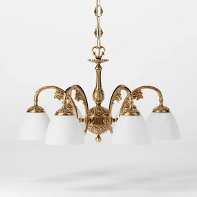 Candelabru din alama stil Art Nouveau Beatrice