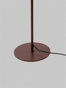 Lampa de podea din metal cu brat articulat Bilbao visiniu