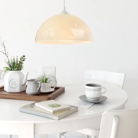 Lustră pe cablu 1xE27/60W/230V cafea