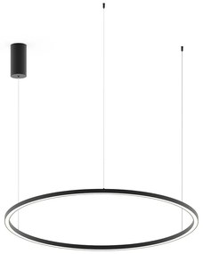 Lustra moderna design circular HOOP NERA D120