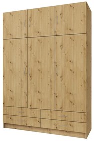 Dulap de haine Granulados (stejar artisan) . 1116352