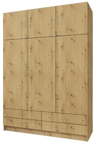Dulap de haine Granulados (stejar artisan) . 1116352