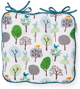Pernă de scaun 34x36 cm Forest Birds – Cooksmart ®