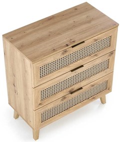 Comodă Rustico II, stejar artisan