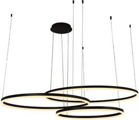 Lustră LED dimabilă pe cablu LED/170W/230V 3000-6500K + telecomandă