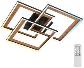 Lustră LED dimabilă aplicată FRAME LED/45W/230V 2700-6500K + telecomandă