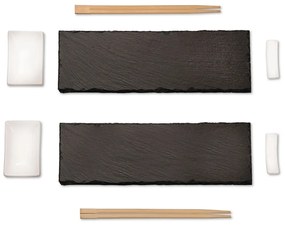 Kesper 38142 Set sushi din ardezie 8 buc