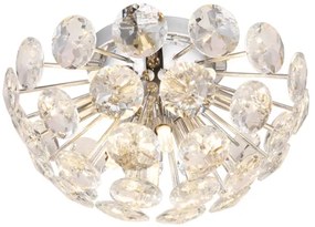 Plafonieră Globo 16047DC VIRINA 10xG9/7W/230V crom lucios d. 39 cm