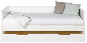 Sertar suplimentar pat WOOOD Nikki, 200 x 90 cm, alb