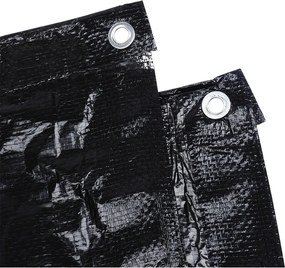 Prelată cort Redcliffs,  3 x 4 m, negru, 3 x 4 m