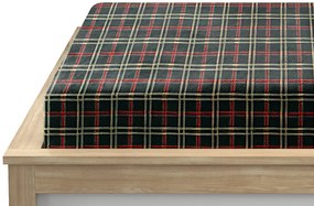 Cearsaf Cocolino microplus cu elastic GLENMOORE 160x200 cm verde