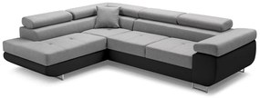 Supermobel Coltar extensibil ASTON, 273x70/85x203, sioux 1115/lux 32, colt pe dreapta