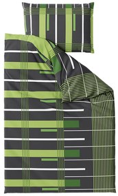 Lenjerie de pat bumbac Futuro verde