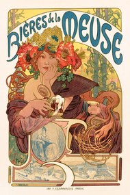 Reproducere Bières De La Meuse, Alfons Mucha