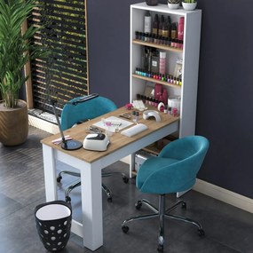 Masa de toaletă Milano White and Walnut