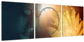 Tablou - Pace (cu ceas) (90x30 cm)