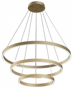 Lustra suspendata LED design tehnic Rim alama MYMOD058PL-L100BS4K