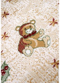 Covor verde rotund din amestec de bumbac ø 160 cm cu model de Crăciun Toy's Delight Green Christmas – Villeroy&amp;Boch