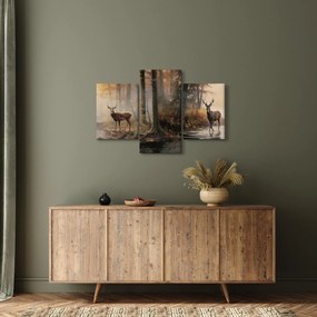 Tablou - Vintage pictura wildlife (90x60 cm)