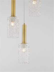 Lustra cu 3 pendule design modern Certa
