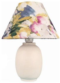 Lampă de masă 1xE27/40W/230V alb/colorat